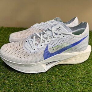 Nike Zoom Vaporfly Next% 3 Running Shoes Grey Blue Men’s Size 10 Dv4129-006 NEW